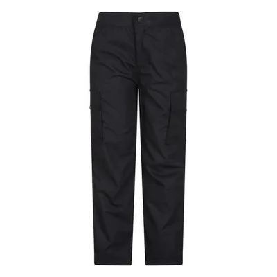 Obrázek produktu pro Mountain Warehouse - Dětské cargo kalhoty MW253 (152) (Black)