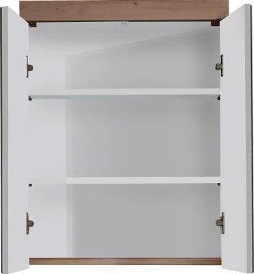 Produktbild von trendteam Bad Spiegelschrank Amanda Asteiche Melamin/Spiegelglas 60 x 77 x 17 cm