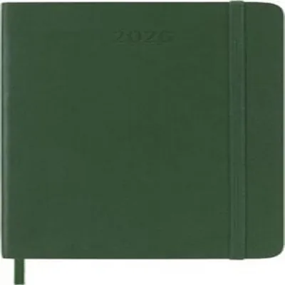 Image de MOLESKINE Calendrier de poche 2026 jours P/A6 couverture souple vert
