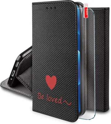 Obrázok produktu pre Etui do iPhone 13 | 14 MAGNET WZORY | WALENTYNKOWE SERCE | CASE + SZKŁO 9H