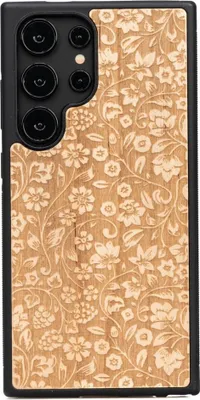 Immagine prodotto di Custodia in legno Bewood per Samsung Galaxy S24 Ultra WILD FLOWERS ANIEGRE