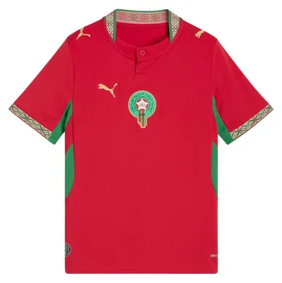 Produktbild von PUMA Marokko Kids Heimtrikot 2026 fast red/victory gold 152