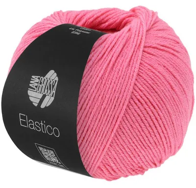 Produktbild von Lana Grossa ELASTICO 50 g Baumwoll-Klassiker mit leichtem Stretch-Anteil 160 m Farbe 178 - Bonbonrosa
