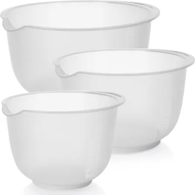 Produktbild von Praktisches Küchenschüssel-Set mit Henkel, Ausguss und Messskala