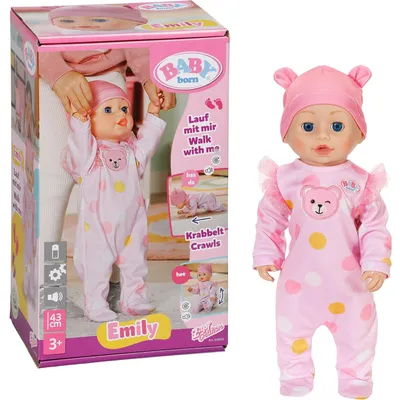 Immagine prodotto di BABY nato Emily Run with me 43 cm con tutina e cappello inclusi