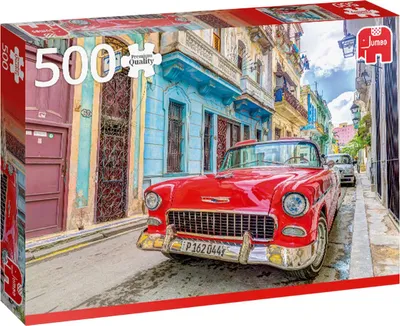 Produktbild von Jumbo-Puzzle Havanna, Kuba 500 Teile