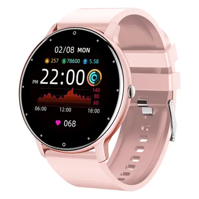 Produktbild von North Edge Smartwatch mit Aktivitätstracker, Silikonarmband - Zartrosa