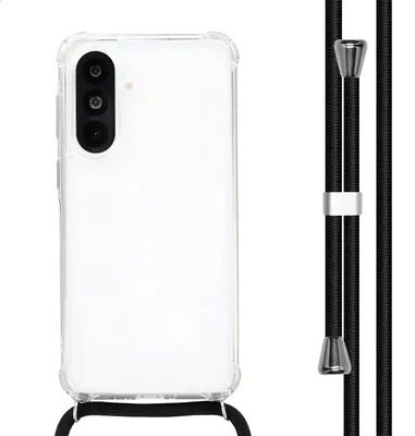 Productafbeelding van imoshion Transparante Backcover met koord voor de Samsung Galaxy A37 (5G) - Zwart