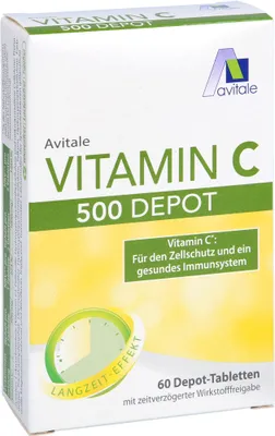 Obrázek produktu pro Vitamin C 500 mg depotní tablety 60 St