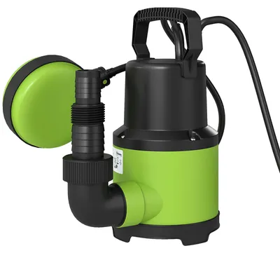 Productafbeelding van Outsunny dompelpomp, vijverpomp, waterpomp met drijfschakelaar, 400W, 9000 liter per uur, groen