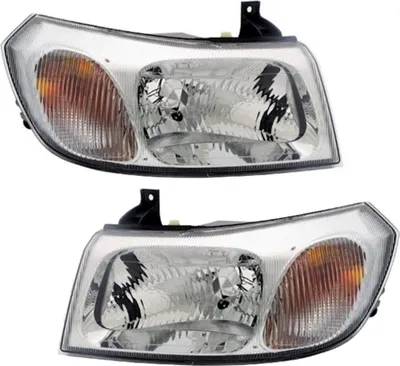 Produktbild von TYC Scheinwerfer Set für Ford Transit FA FD 1/2000-7/2006 Chrom H4
