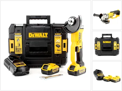 Produktbild von DeWalt DCG412M2 Akku 18 V 4,0 Ah Winkelschleifer