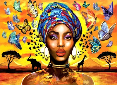Image de Puzzle ANATOLIEN Belle femme 1000 pièces