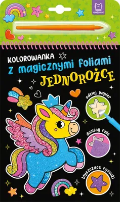 Image de Les licornes. Un livre de coloriage avec des pages magiques