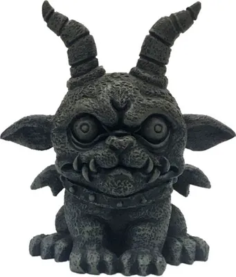 Produktbild von Baby Gargoyle mit Hörnern 10cm