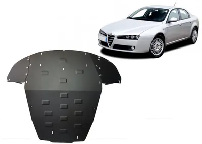 Immagine prodotto di Protezione antincastro in acciaio per motore Alfa Romeo 159
