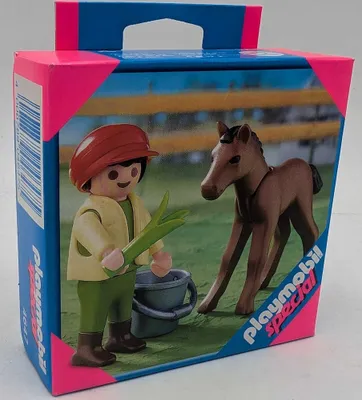 Produktbild von PLAYMOBIL 4647 Junge mit Fohlen special