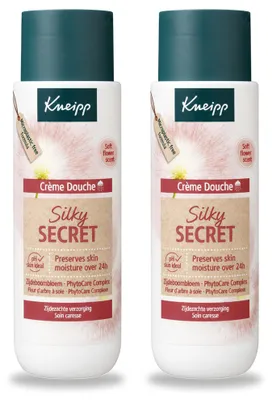 Produktbild von 2 x Kneipp Silky Secret Duschecreme - 200 ml - Vorteilspackung - 2 Stücke