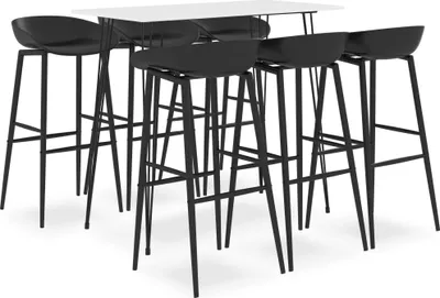 Produktbild von 7-tlg. Bar-Set Weiß und Schwarz