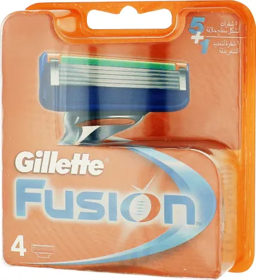 Produktbild von Gillette Fusion, Männer, Gillette, Fusion, 4 Stück(e)