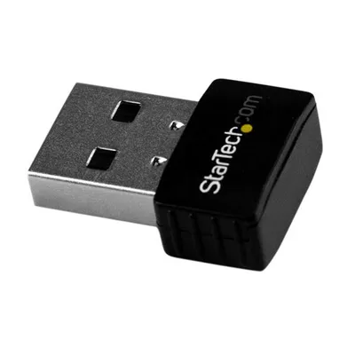 Obrázok produktu pre StarTech.com USB433ACD1X1, Bezdrôtový, USB, WLAN, 433 Mbit/s, Čierna