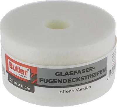 Produktbild von 1 x 25 m Fugendeckstreifen aus Glasfaservlies