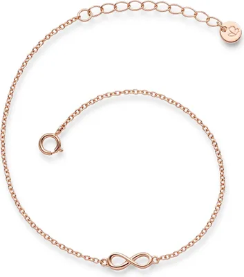 Produktbild von Glanzstücke München Armband Infinity Sterling Silber 17,0 cm Basislänge + 3,0 cm Verlängerung 60603076