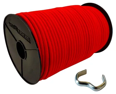 Produktbild von Expanderseil 10 m in Rot mit 10 Seilklemmen