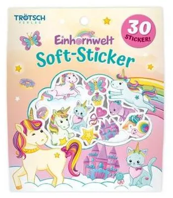 Image de TRÖTSCH - Soft-Sticker Einhornwelt