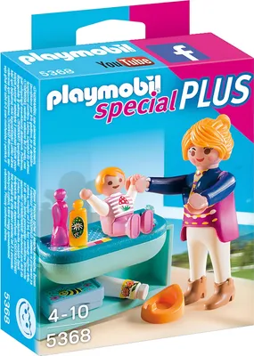 Produktbild von PLAYMOBIL 5368 - Mutter mit Baby-Wickeltisch