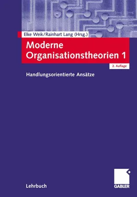 Produktbild von Moderne Organisationstheorien 1
