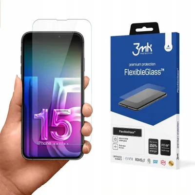 Obrázok produktu pre Hybridglas 3mk FlexibleGlass Apple iPhone 15 Pro