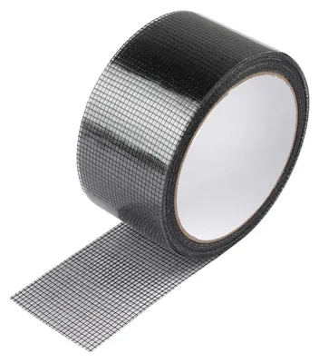 Immagine prodotto di Nastro adesivo per riparazioni di zanzariere, 5 cm x 500 cm, autoadesivo, nero
