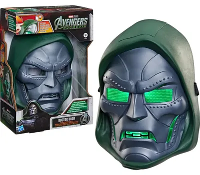 Image de Masque Hasbro Avengers avec effets sonores, personnage : Dr. Doom