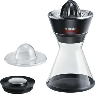 Produktbild von Bosch MCP72GPB Zitruspresse schwarz/edelst.