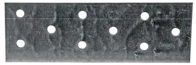 Obrázok produktu pre Plochá perforovaná oceľová spojka 240x80x2mm na spájanie x1 ks.