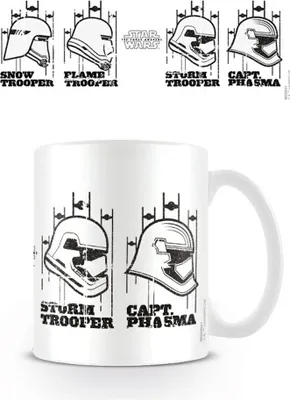 Produktbild von Star Wars - Lizenz Tassen - EP7 Helmets