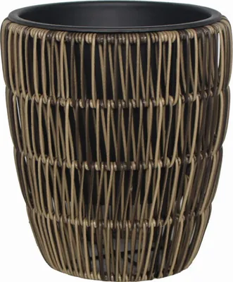 Produktbild von TrendLine Polyrattan Pflanztopf Ø21x24cm mit Einsatz
