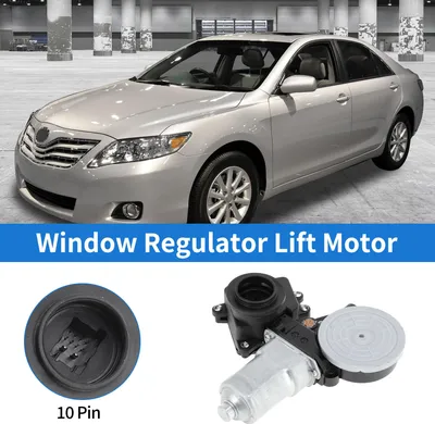 Image de Moteur De Lève-Vitre Électrique Côté Conducteur Avant Gauche Pour Toyota Camry 2006-2009 No.8572006200 Moteur De Lève-Vitre 10 Broches