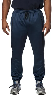 Immagine prodotto di Burnside - Pantaloni da jogging "Tech" per uomo/donna Unisex LT5344 (M Regular) (blu navy melange)