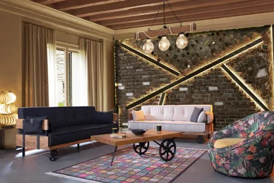 Produktbild von Luxus Sofa Couch Polster Möbel 3+3 Sitz Garnitur mit Couchtisch Loft Möbel
