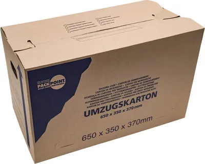 Produktbild von 10x Umzugskarton Transportkarton X-LARGE 660 x 360 x 385 mm
