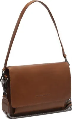 Produktbild von The Chesterfield Brand C48.1305 Aviles Umhängetasche Wax Pull Up Leder 31 cognac