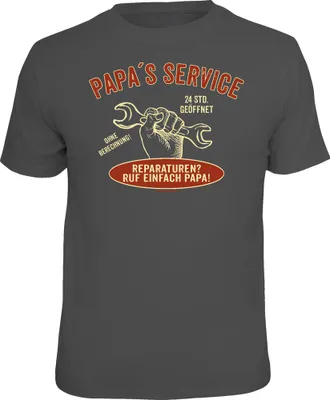 Produktbild von Papa's Service - Textilien - T-Shirts