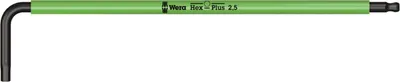 Produktbild von WERA Innensechskant-Winkelschlüssel SW 2,5 112 x 19 mm