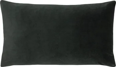 Immagine prodotto di Evans Lichfield - Rettangolare - Copricuscino "Sunningdale", velluto RV2410 (30 cm x 50 cm) (Antracite)