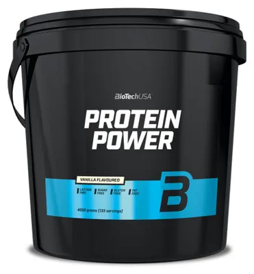 Produktbild von BioTech USA Protein Power 4000g Eimer Vanille
