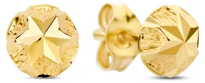 Produktbild von New Bling Oorknopjes – 9NBG-1043 – 14K Goud – Halve Bol – 5 mm