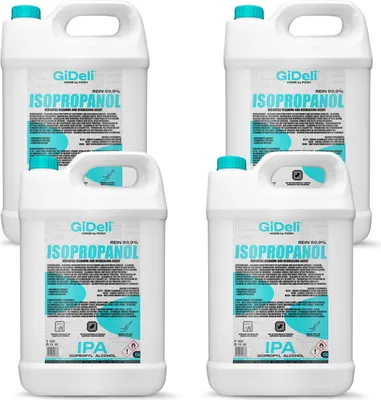 Produktbild von Isopropanol 20L 99,9% IPA Reinigungsalkohol Entfetter für Elektronik GiDeli