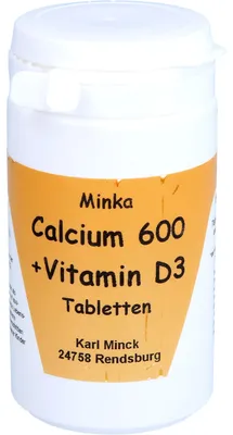 Produktbild von Calcium (600mg) + D3 Tabletten, 60 St TAB